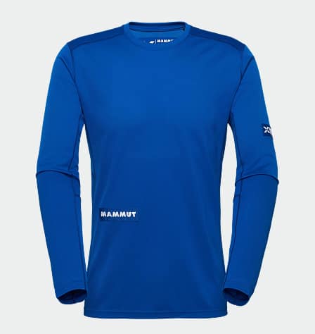 Blaues Longsleeve von Mammut