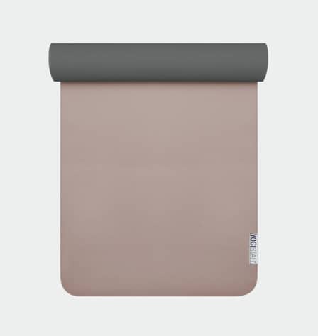 Graue Yogamatte