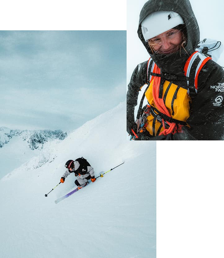 Collage von The North Face