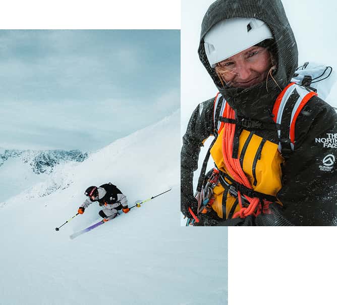 Collage von The North Face