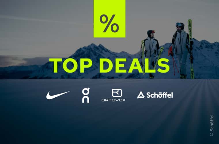 Winterliche Berglandschaft mit Aufschrift 