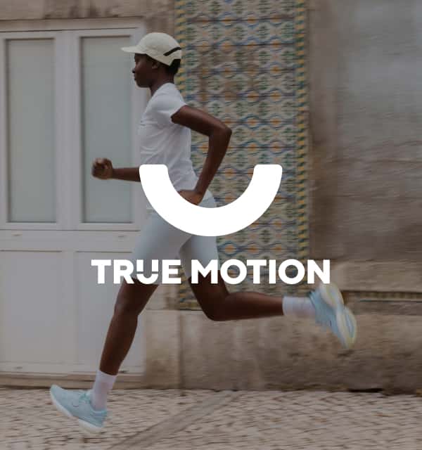Läufer und True Motion Logo