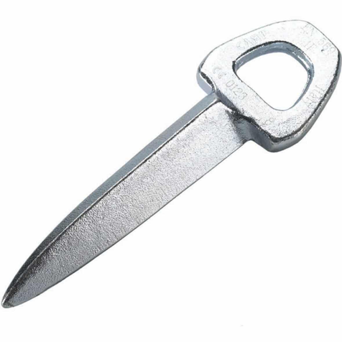 Haken Weichstahl Univers. 100 mm Haken