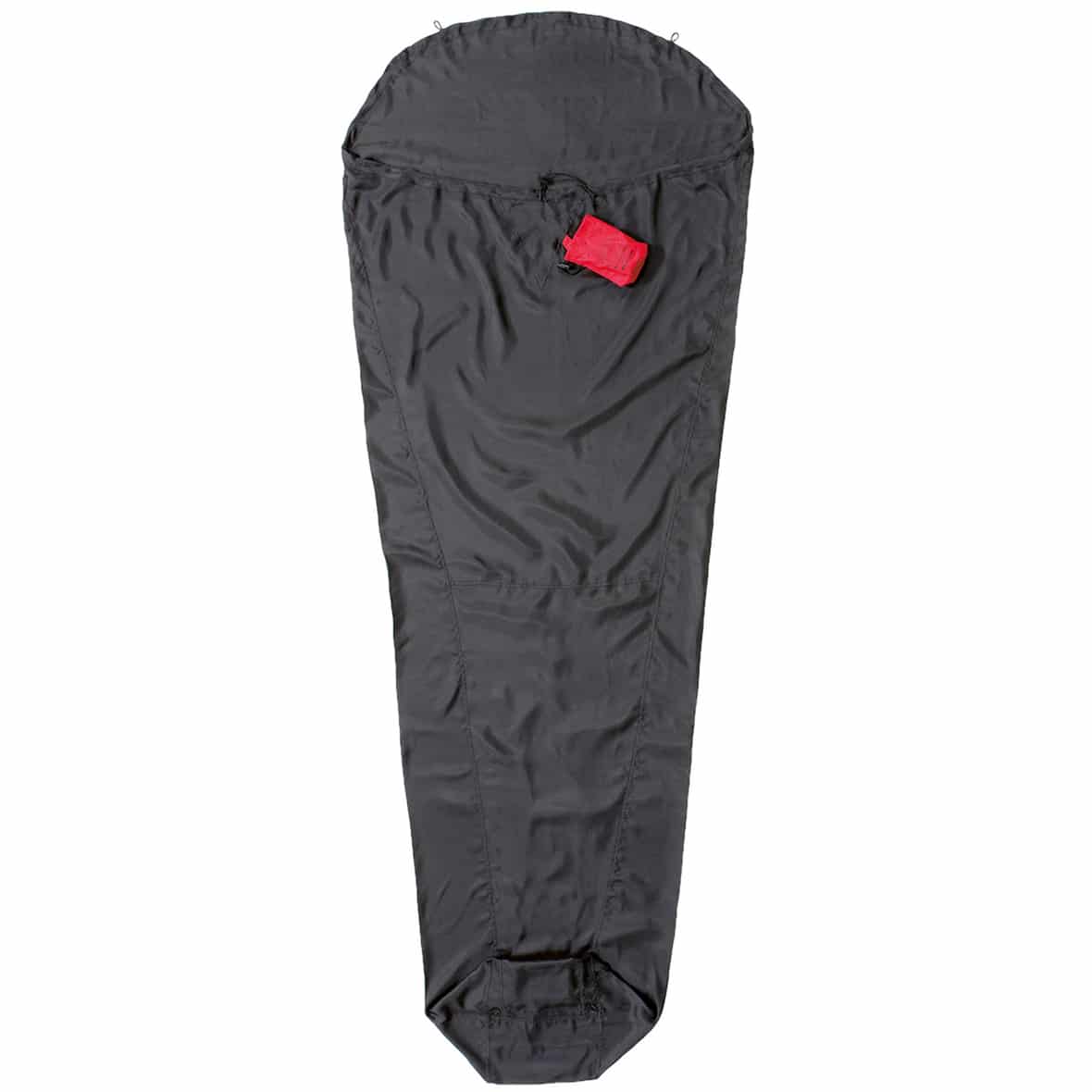 Cocoon Expedition Liner Mumie Hüttenschlafsack (Schwarz S One Size) Schlafsäcke