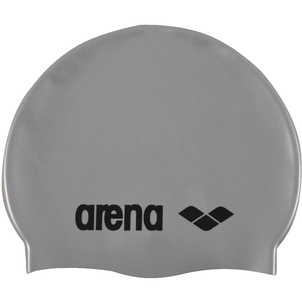 Classic Silicon Badekappe Neutral_51__SILVER-BLACK | one size