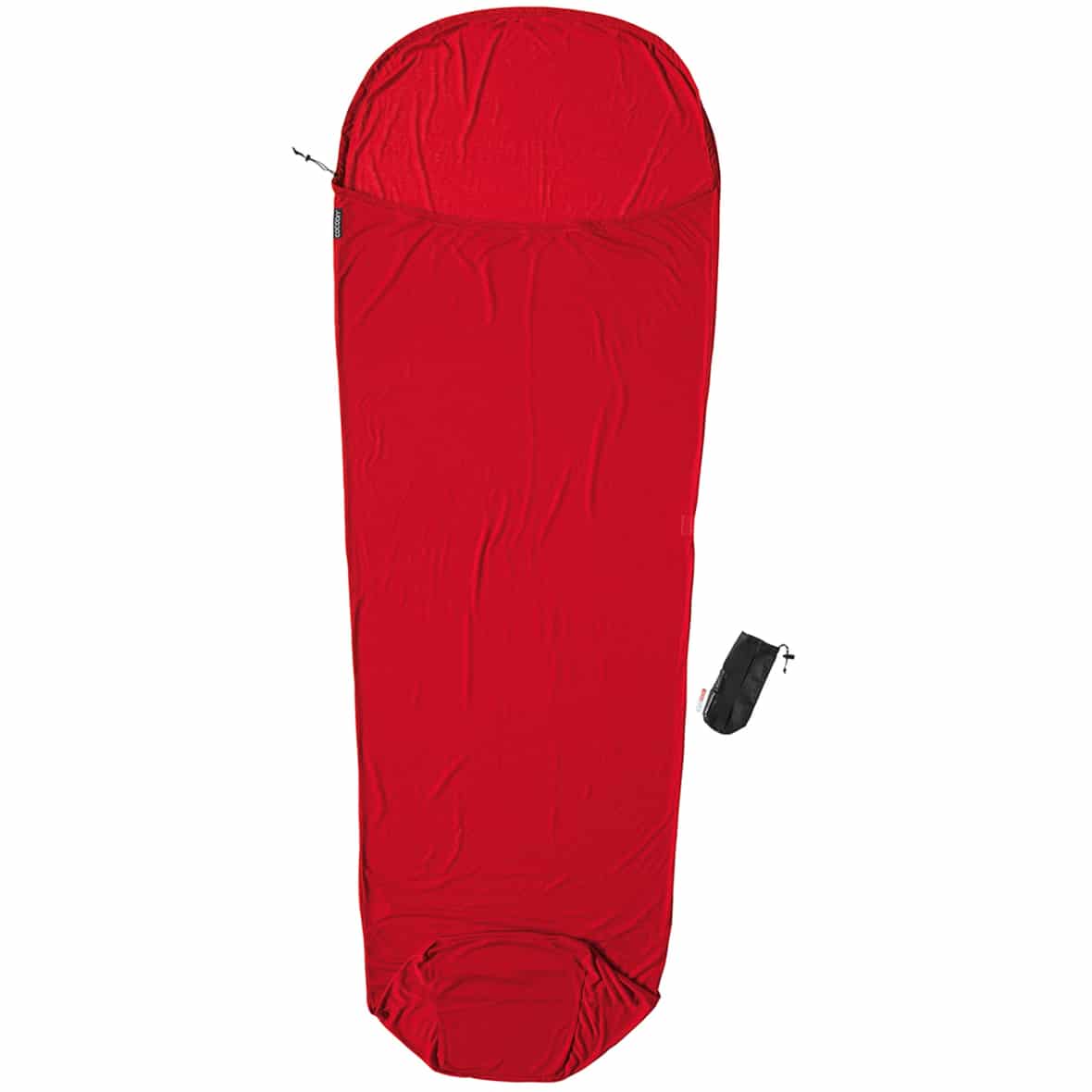 Cocoon Innenschlafsack Thermolite Radiator Hüttenschlafsack (Rot One Size) Schlafsäcke