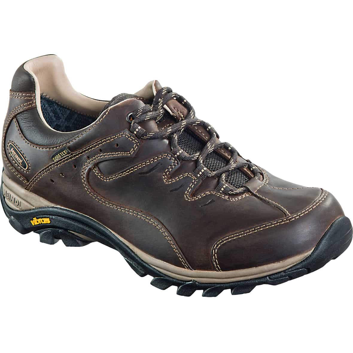 Meindl Caracas GTX Herren Multifunktionsschuhe (Dunkelbraun 8,5 UK, 42.5 EU)  Typ A (Halbschuhe) Wanderschuhe