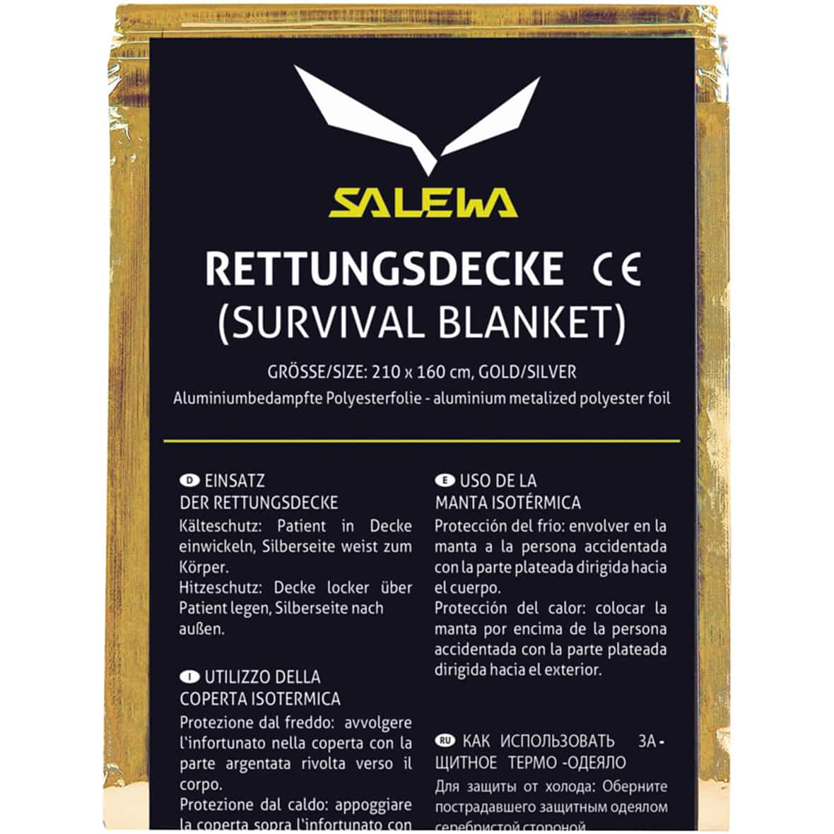Rescue  Rettungsdecke Schwarz_0999 | one size