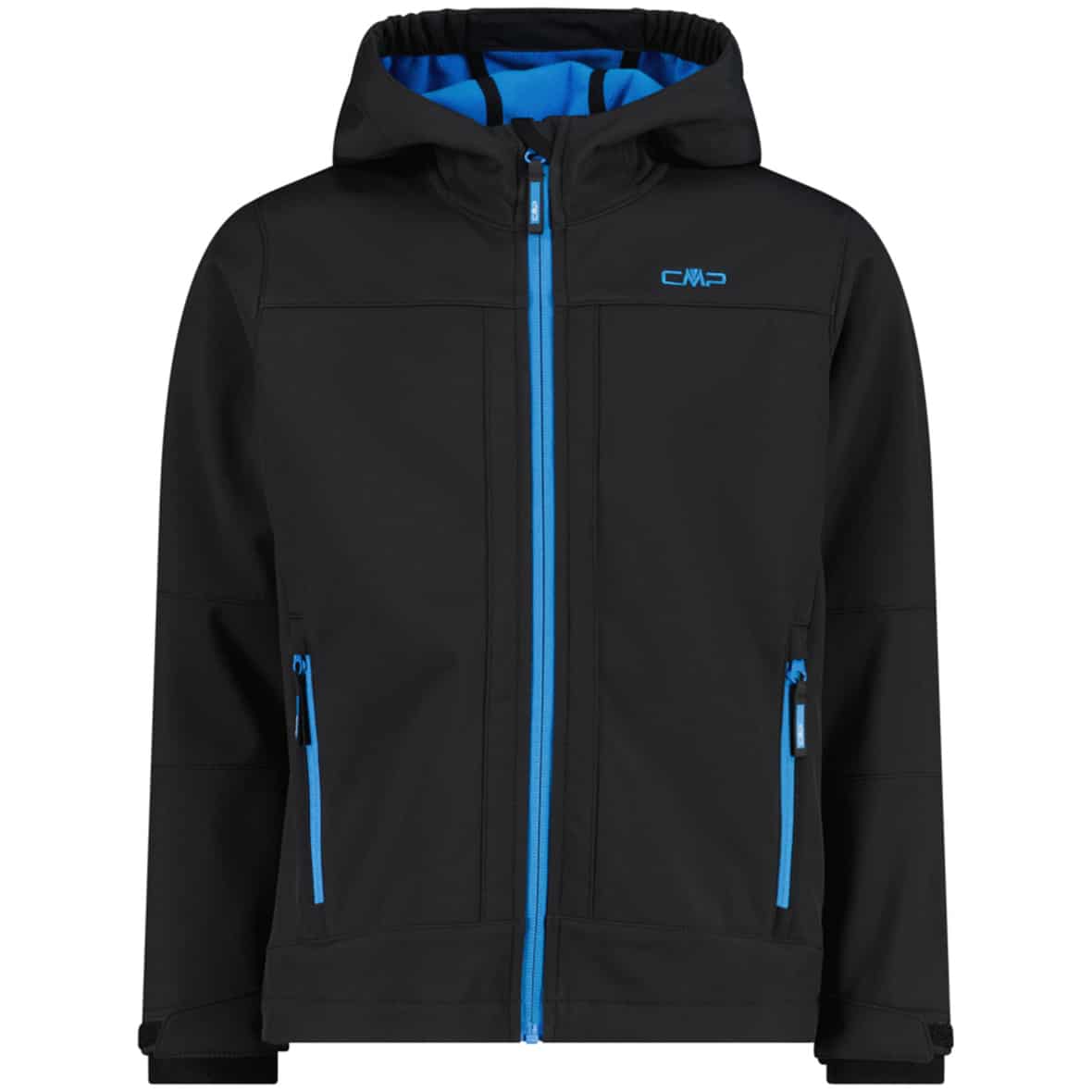 Fix Hood Kinder Softshelljacke Schwarz_05UZ | 116