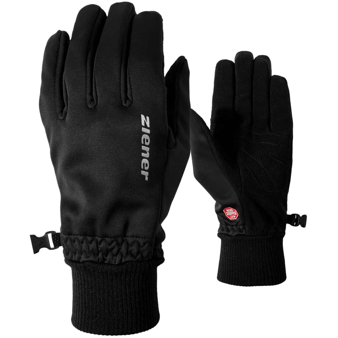 Idealist WINDSTOPPER® Touch Herren Fingerhandschuhe Schwarz_12 | 7,5