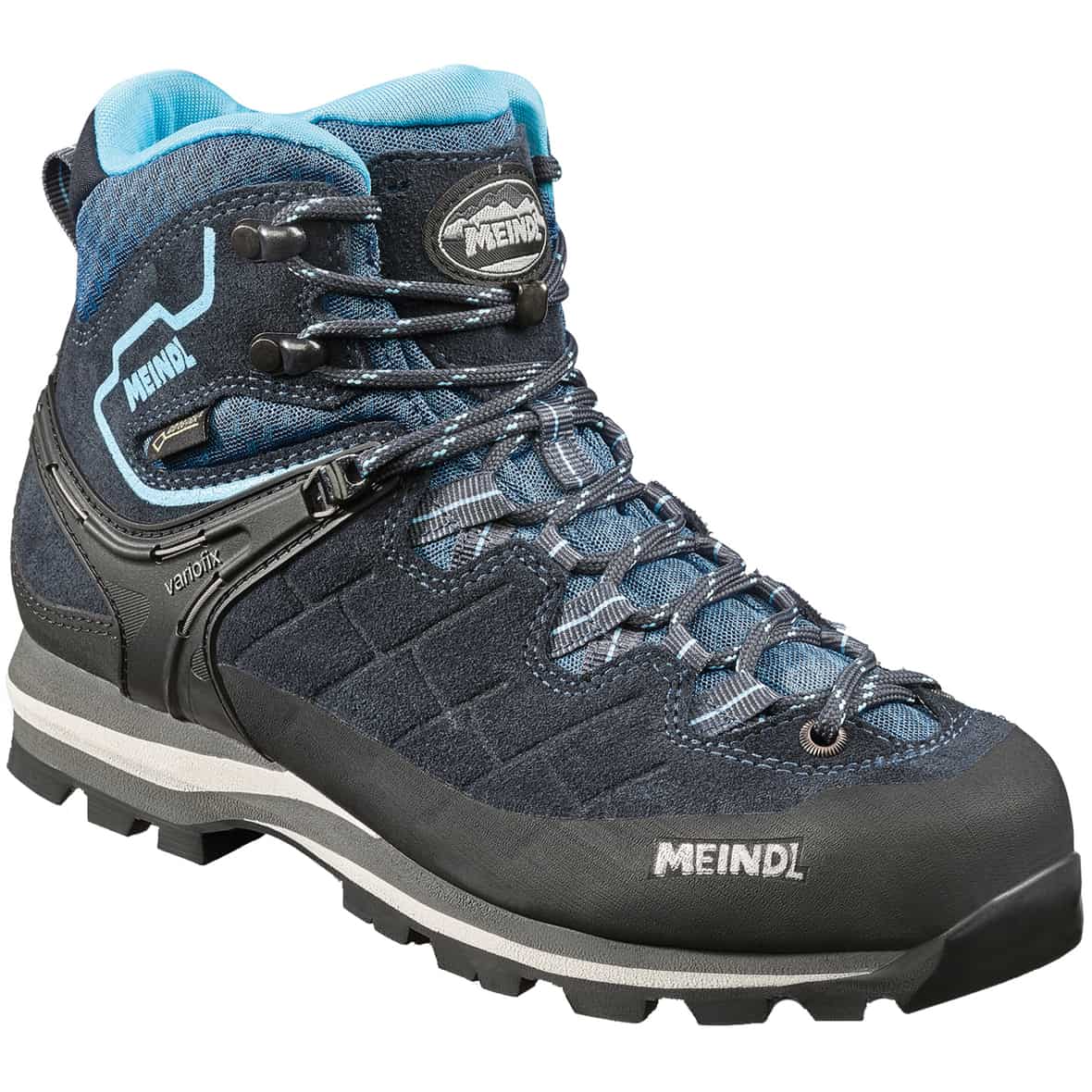 Meindl Litepeak Lady GTX Trekkingschuhe Damen (Dunkelblau 5 38 EU)  Typ B (Bergstiefel) Trekkingschuhe