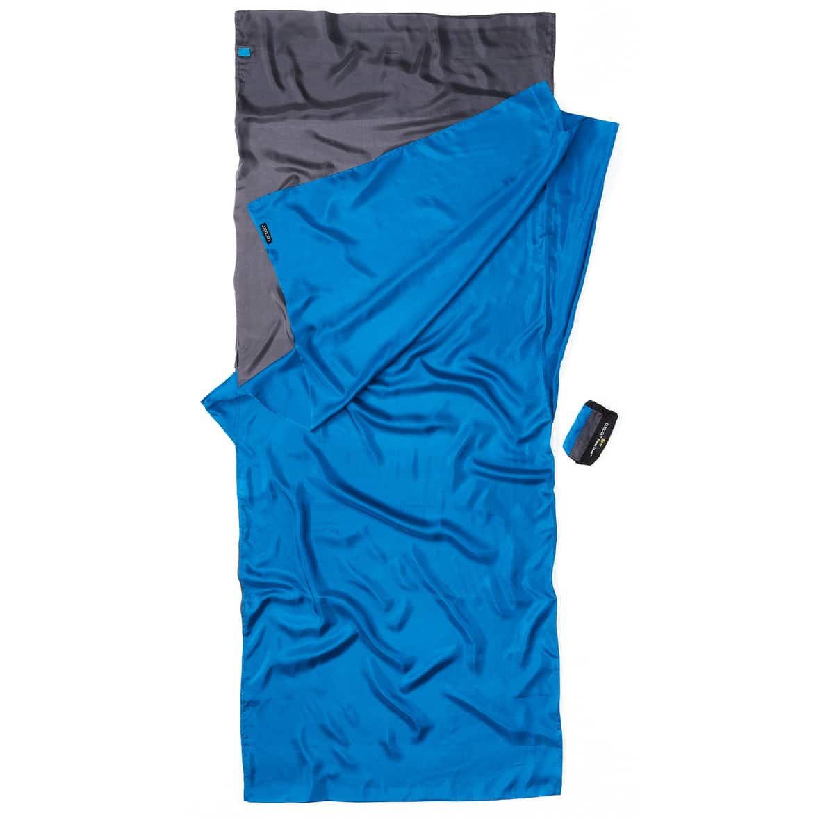 Cocoon Hüttenschlafsack Seide (Blau One Size) Schlafsäcke