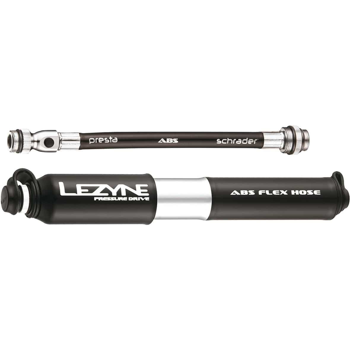 Lezyne Minipumpe CNC Pressure Drive Fahrradpumpe ( Schwarz one size Größe,)