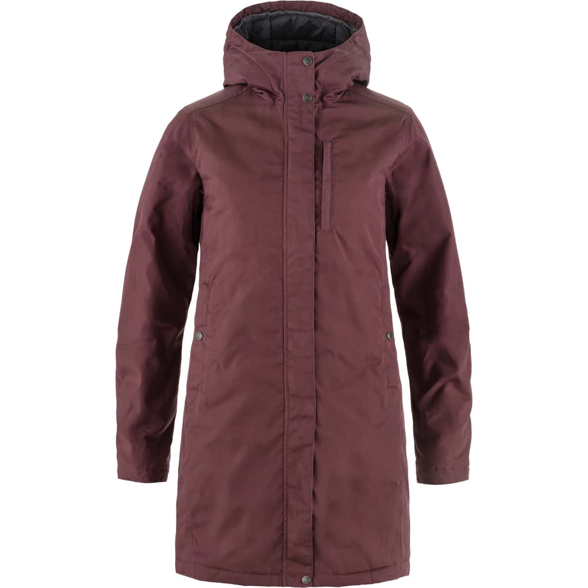 Fjällräven Kiruna Padded Jacke Damen Steppmantel (Dunkelrot M ) Parka