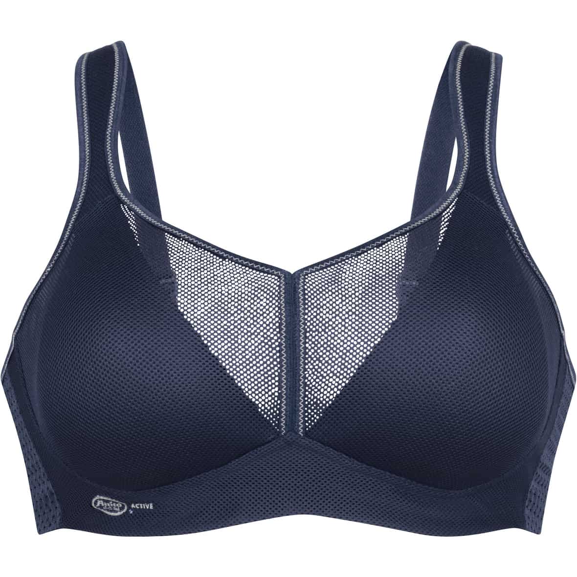 Anita Air Control Delta Pad Damen Sport-BH (Blau 85E Größe) Laufbekleidung