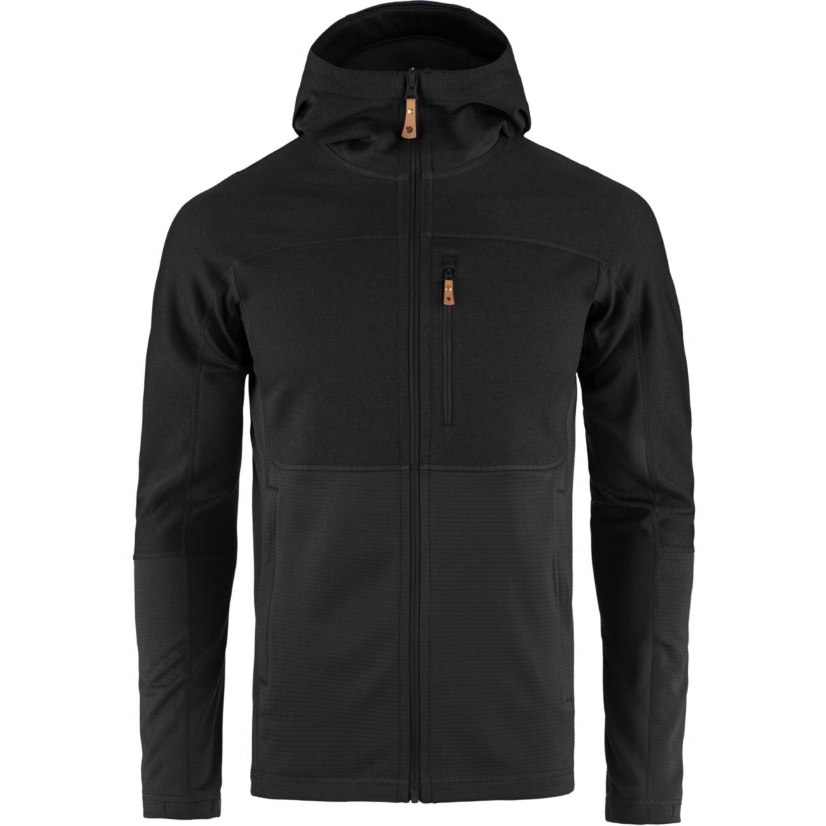 Abisko Trail Herren Fleecejacke Schwarz_550 | L