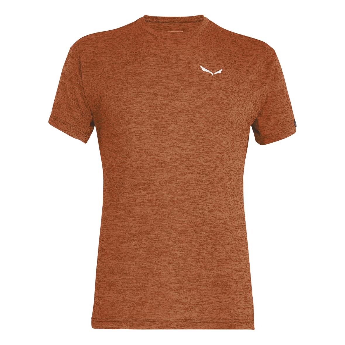 Salewa PUEZ MELANGE DRY M S/S TEE Herren T-Shirt ( Braun 54 Größe,)