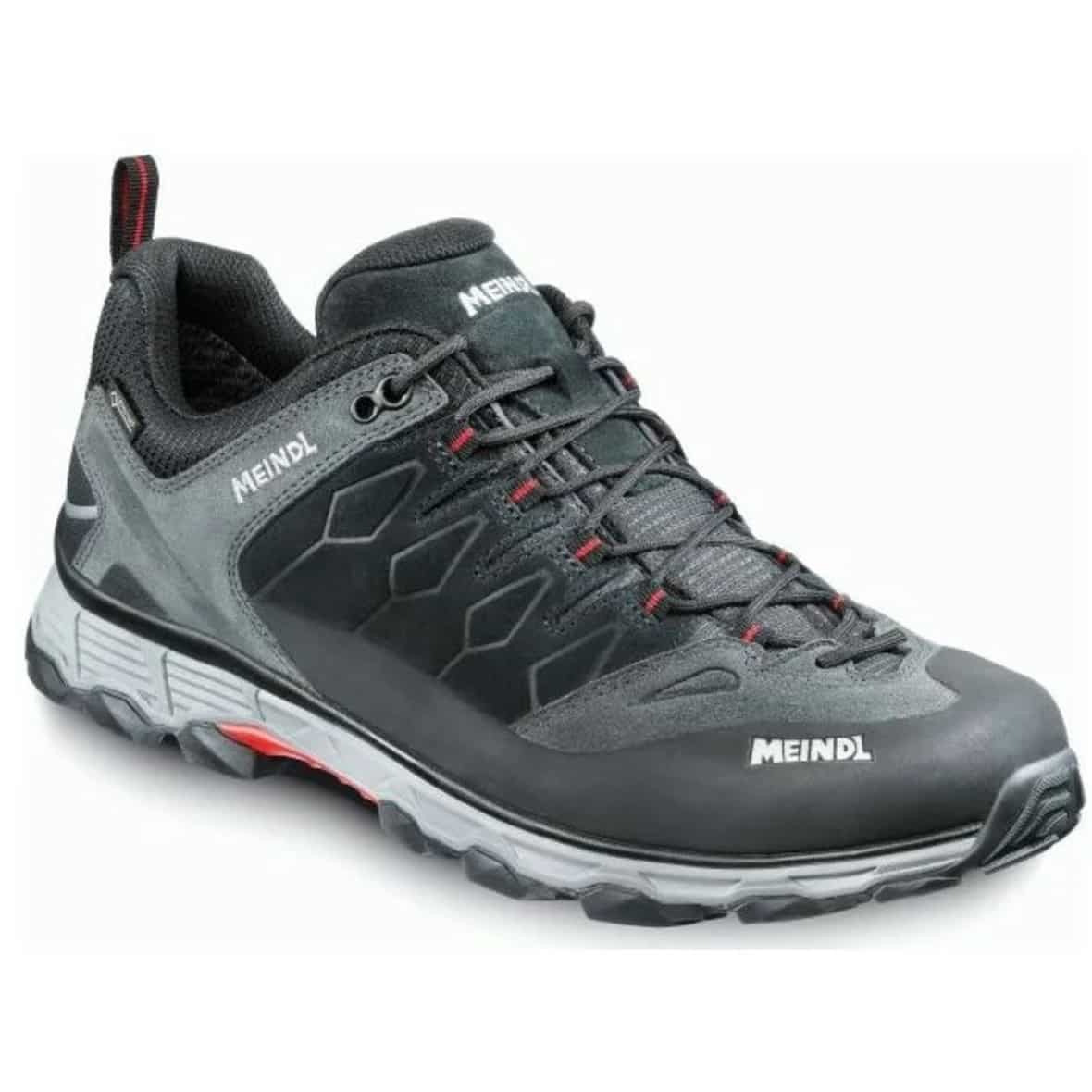 Meindl Lite Trail GTX Herren Multifunktionsschuhe (Anthrazit 8 UK, 42 EU)  Typ A (Halbschuhe) Multifunktionsschuhe