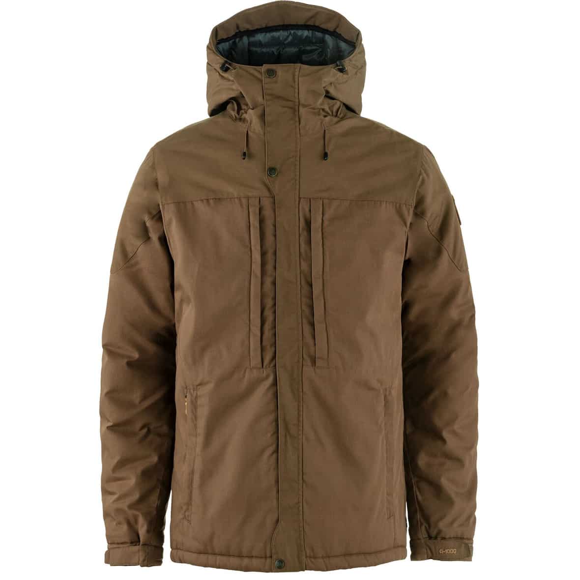 Skogsö Padded  Herren Winterjacke Braun_299 | S