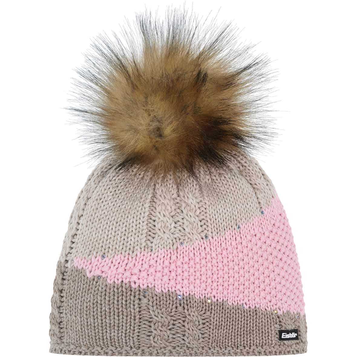 Eden Lux Crystal Damen Mütze Beige_774__BEIGME-PINK CLAY-SAHARA/REAL | one size