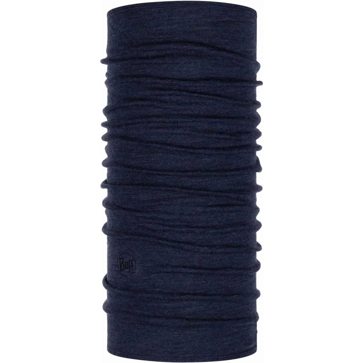 Midweight Merino Wool Buff Ocean Melange Schal Dunkelblau_779__NIGHT BLUE | one size