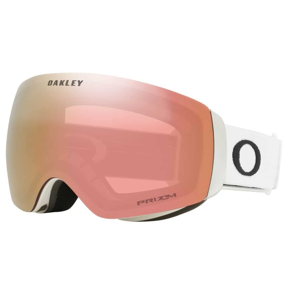 Oakley Flight Deck XM Damen Skibrille (Weiß One Size) Skibrillen