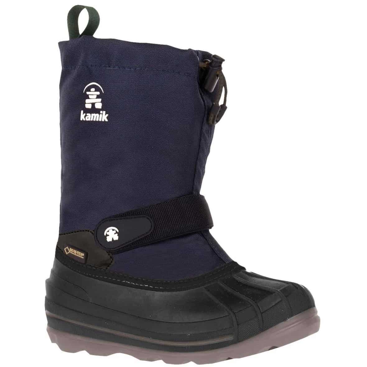 Kamik Kinder Waterbug 8 GTX Winterschuhe (Dunkelblau 35 EU) Winterstiefel