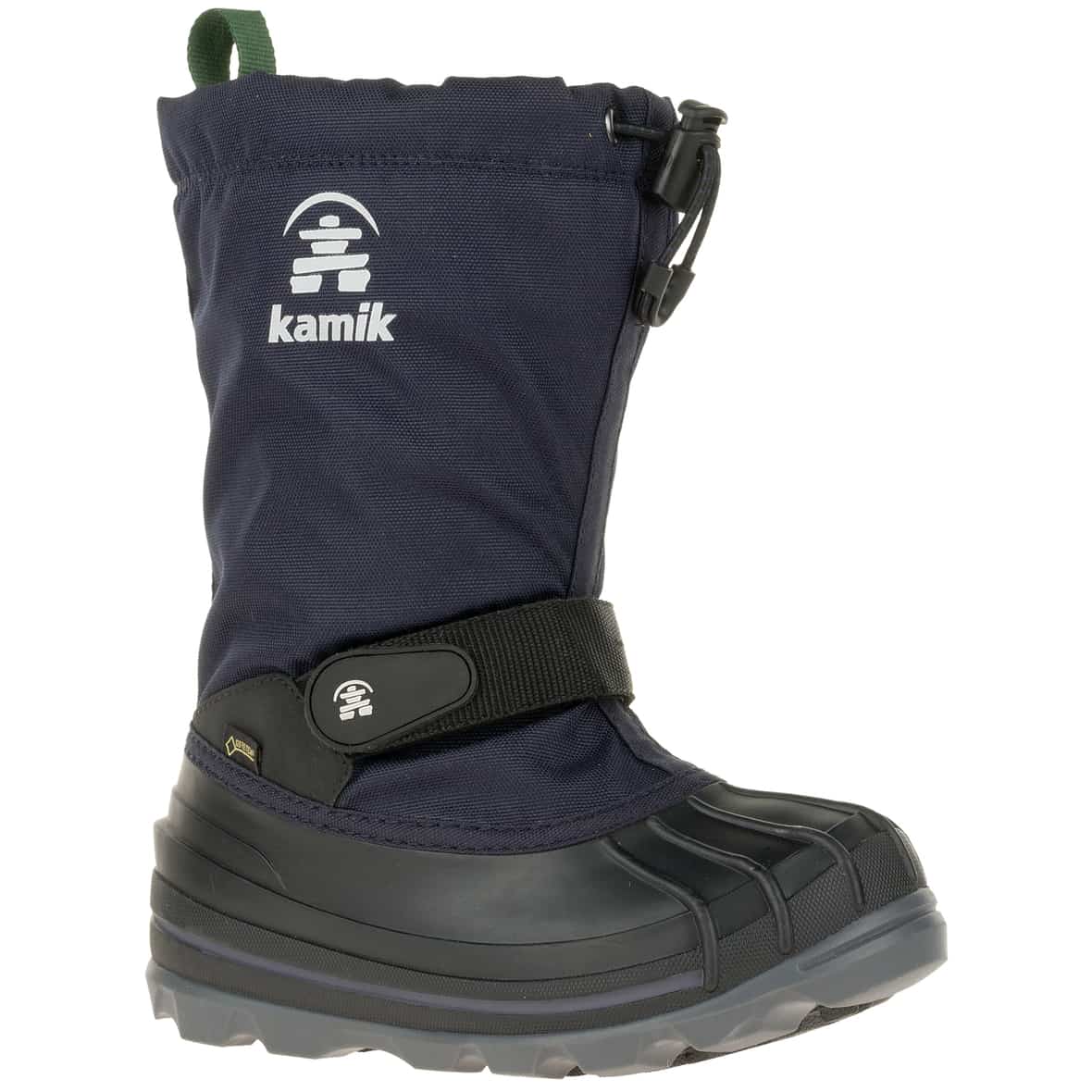 Kamik Kinder Waterbug 8 GTX 8-13 Winterschuhe (Dunkelblau 31 EU, EU) Winterstiefel