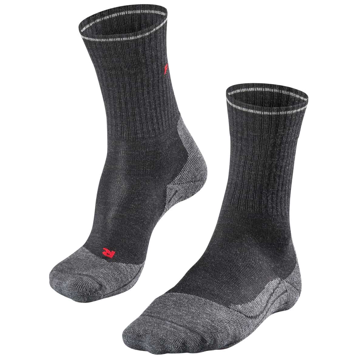 TK2 Explore Wool Silk Damen Wandersocken Anthrazit_3080 | 39-40