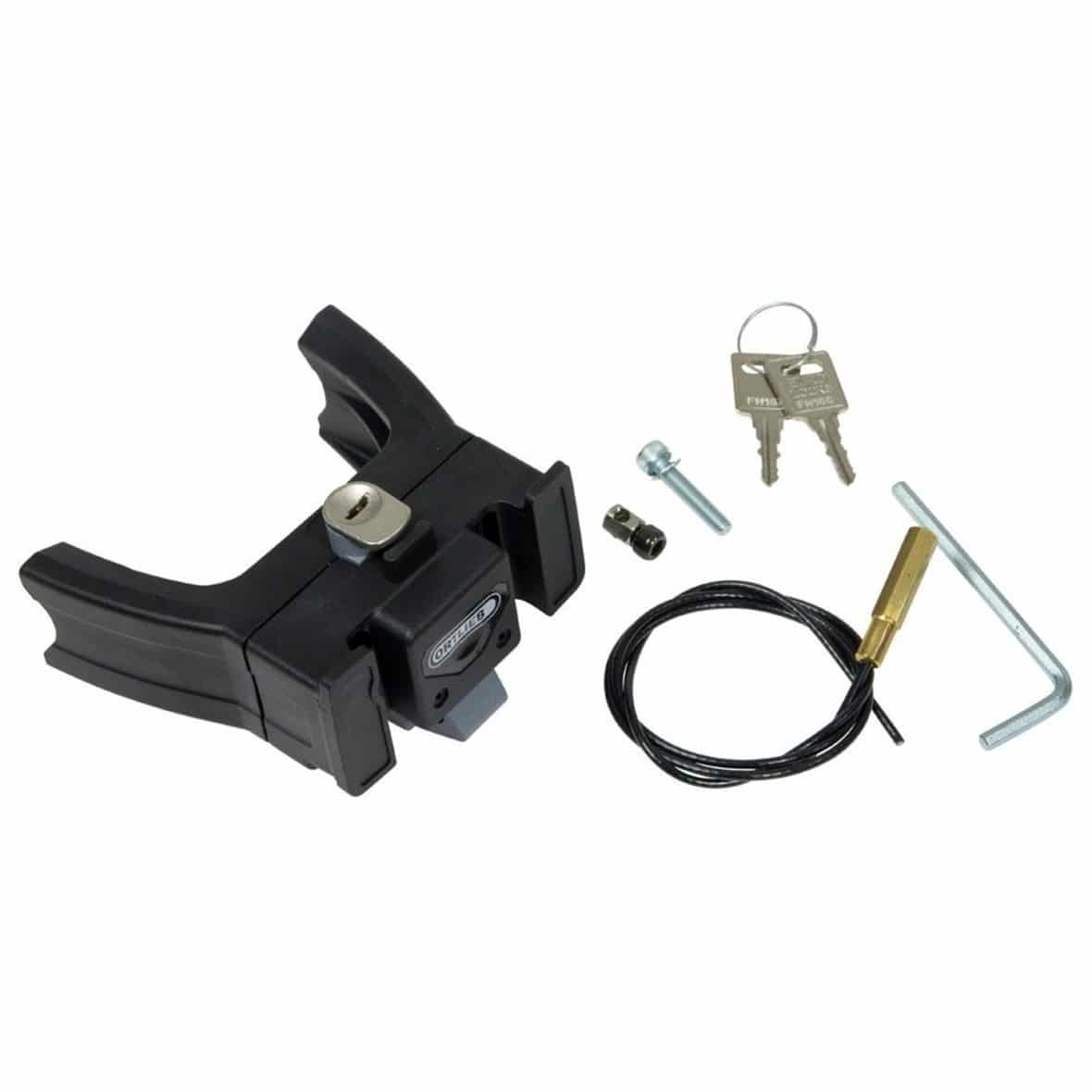 Ortlieb Montage Set E Bike für Lenkertaschen und Körbe mit Schloß (Neutral One Size) Fahrradtaschen