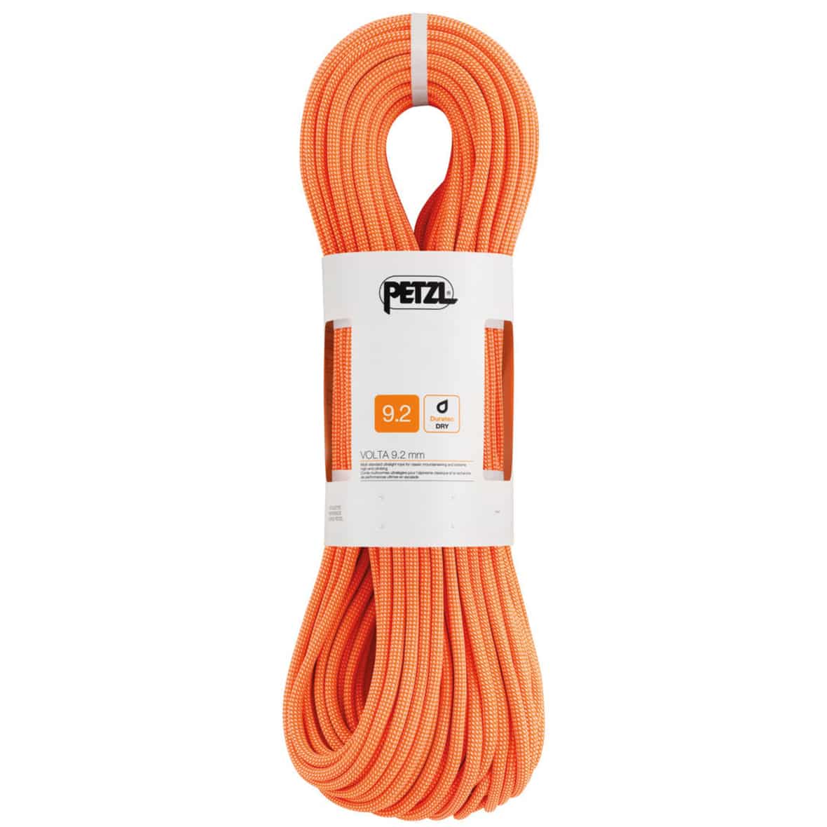 Petzl Volta 9,2mm Einfachseil (Orange 50 Länge in m) Bigwallzubehör