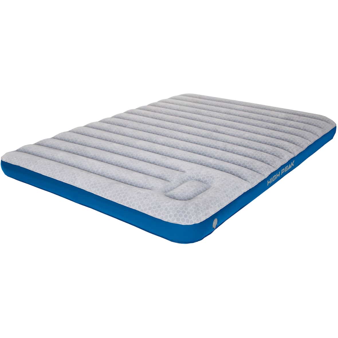 High Peak Air Bed Cross Beam Double Luftbett (Hellgrau One Size) Isomatten