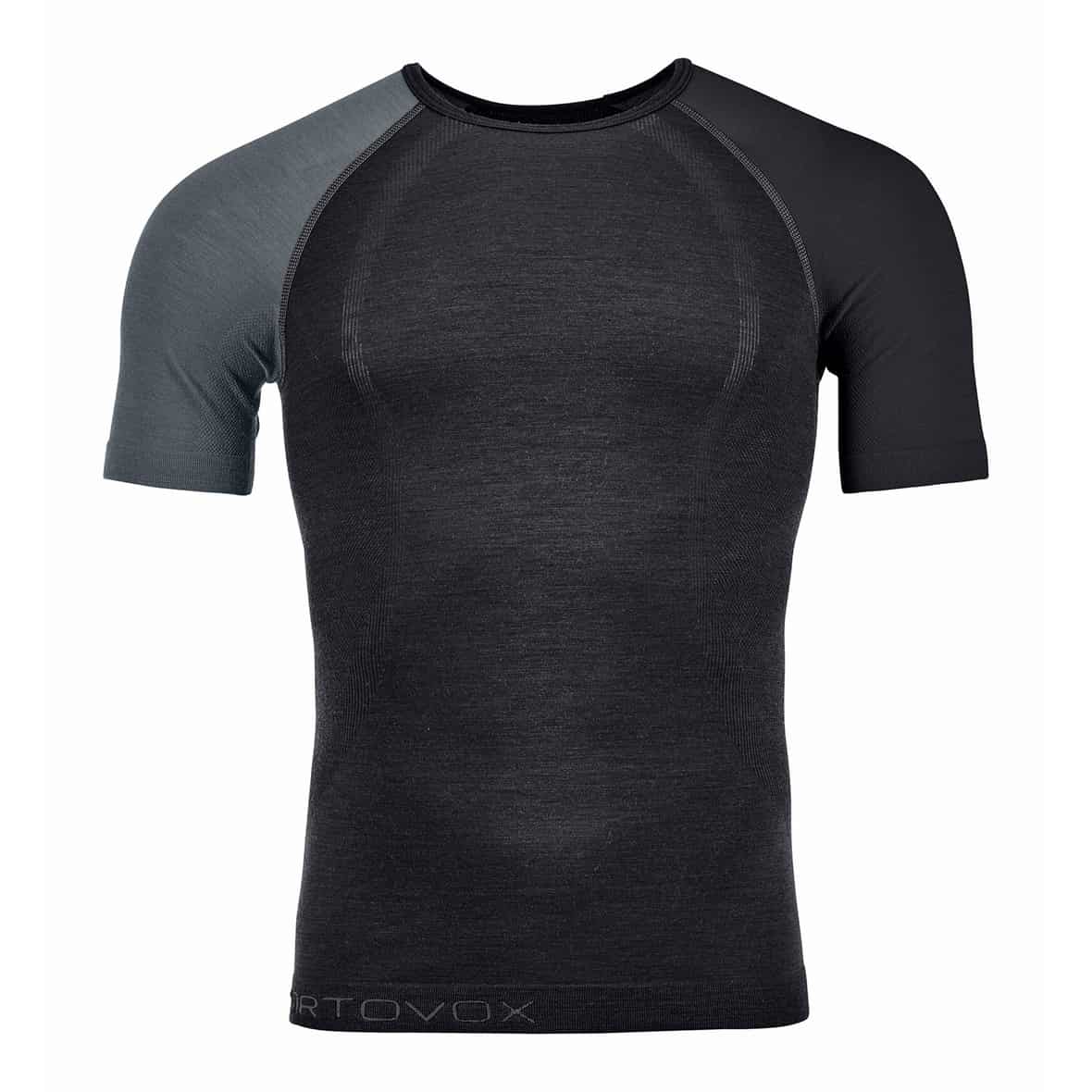 Ortovox 120 Comp Light Short Sleeve Men Herren Funktionsunterhemd (Schwarz M ) Wanderbekleidung