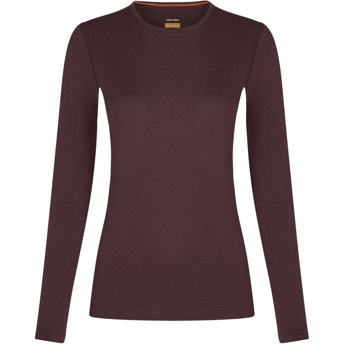 Merino 200 Oasis Damen Funktionsshirt Pflaume_IB0GW | XL