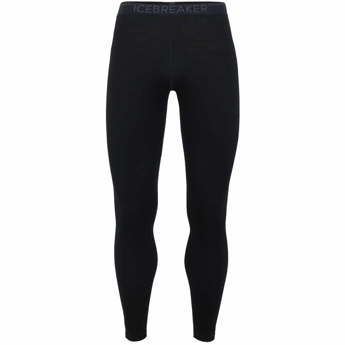 Icebreaker Mens 260 Tech Leggings Herren Funktionsunterhose (Schwarz L ) Expeditionsbekleidung