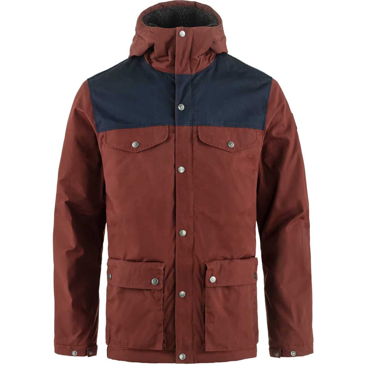 Greenland Herren Winterjacke Dunkelrot_352-555 | L