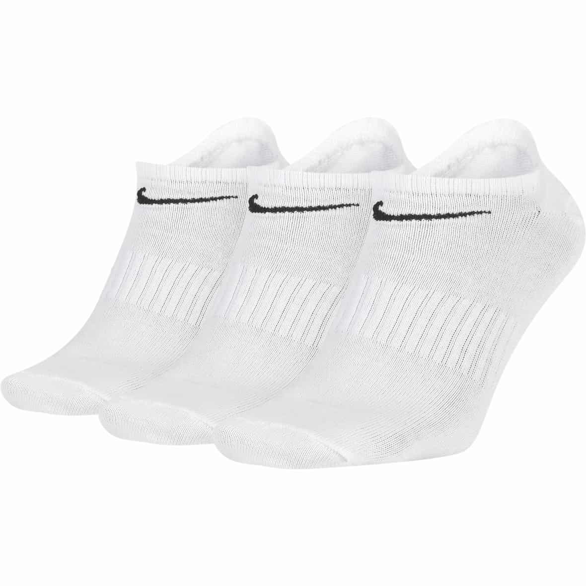 Nike U NK EVERYDAY LTWT NS 3PR Herren Socken (Weiß M One Size) z_old_Fitnessbekleidung
