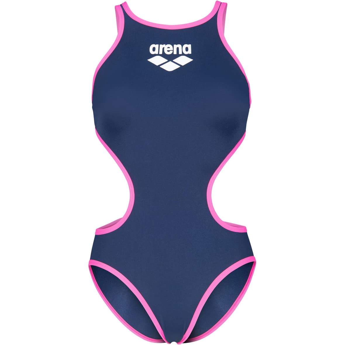 One BigLogo Damen Badeanzug Dunkelblau_790__NAVY-FLUO PI | 34