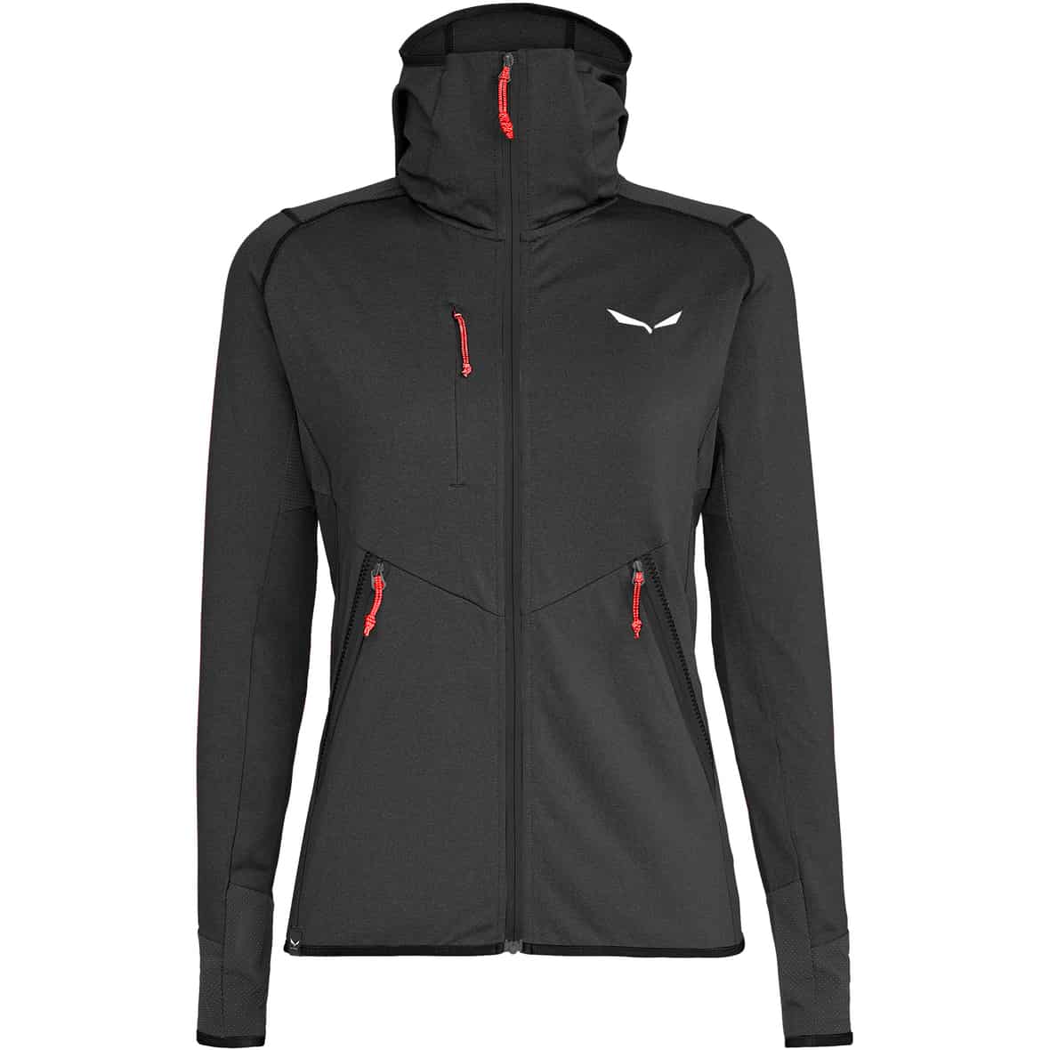 Agner Hybrid Polarlite Durastretch Damen Fleecejacke Schwarz_0936 | 38