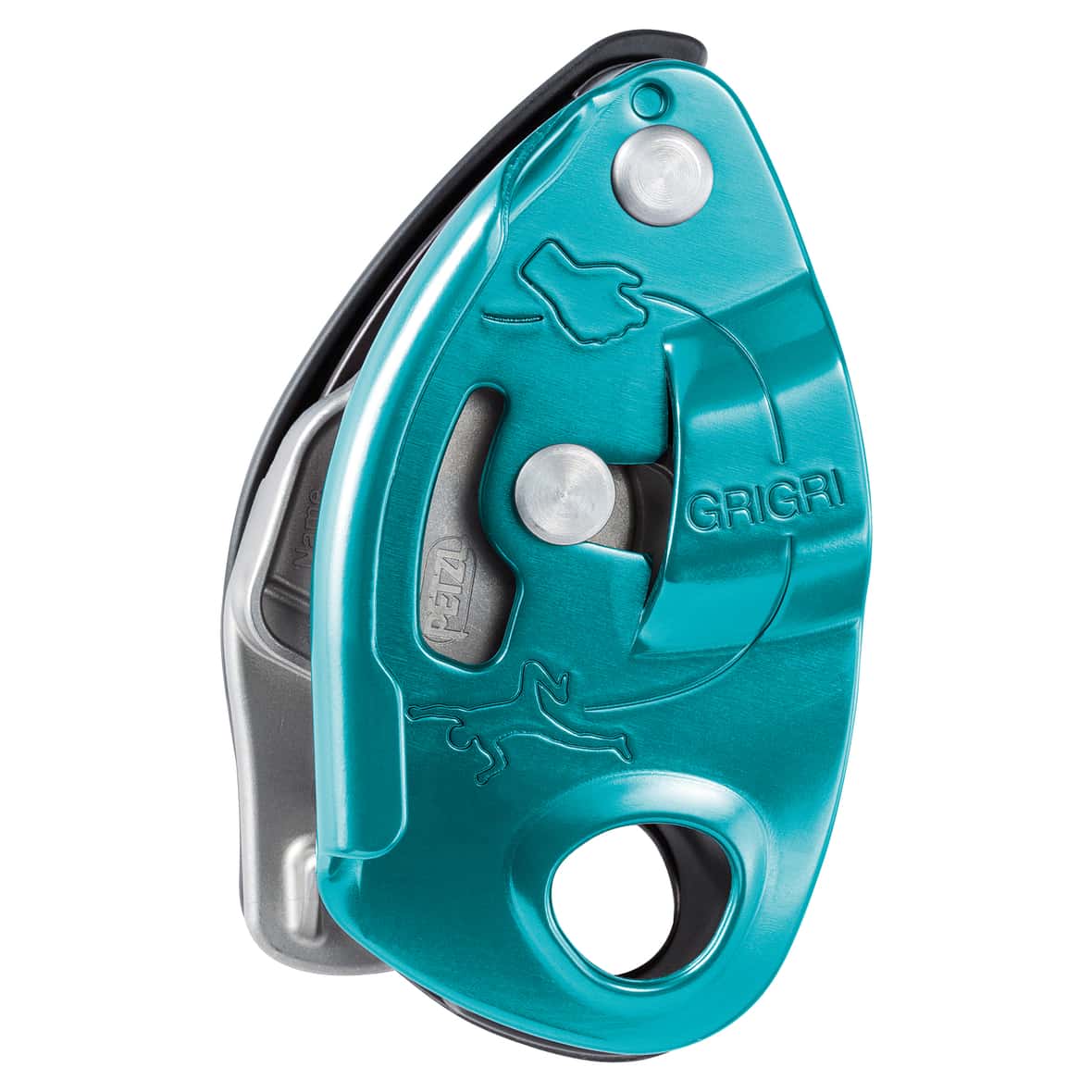 Petzl Grigri Sicherungsgerät (Blau One Size) Sicherungen