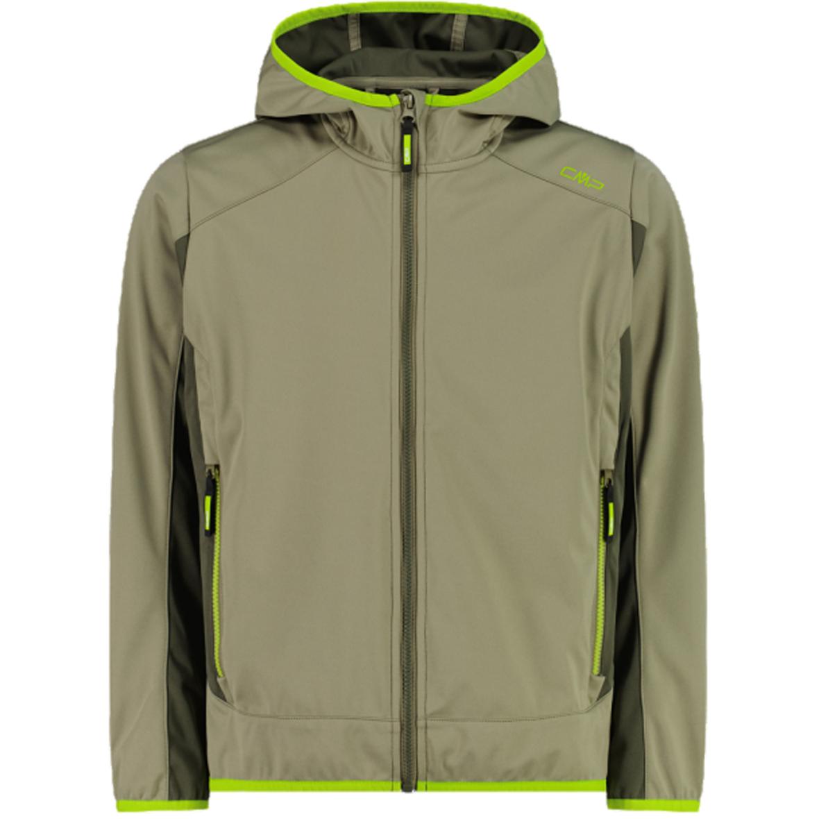Fix Hood Kinder Softshelljacke Anthrazit_E663 | 116