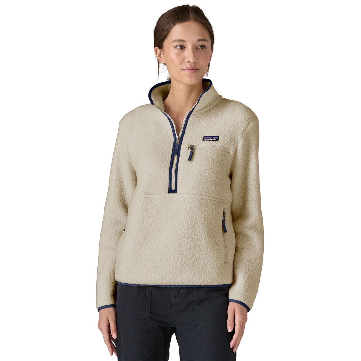 Patagonia Retro Pile Marsupial Damen Pullover ( Beige L Größe,)