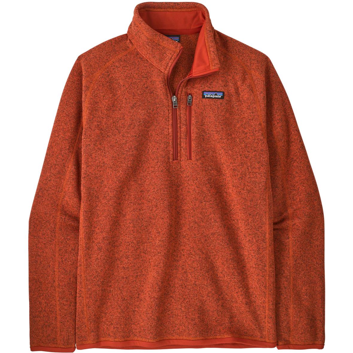 Better Sweater™ 1/4 Zip Herren Fleecepullover Orange_CLOR | L
