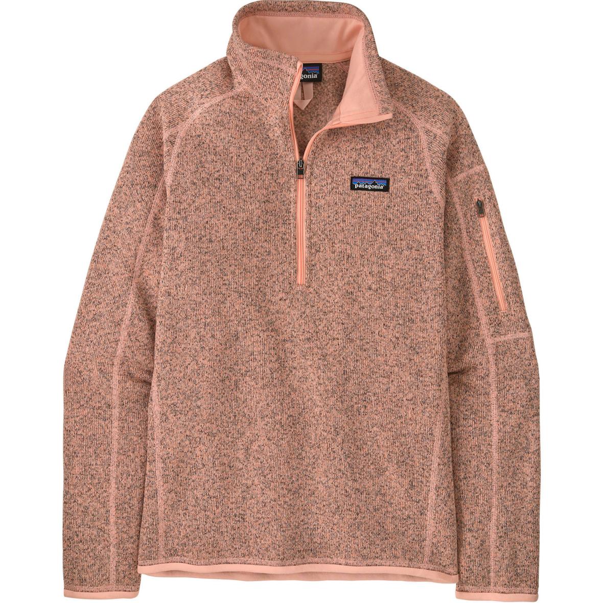 Better Sweater 1/4 Zip Damen Pullover Orange_PCHS | L