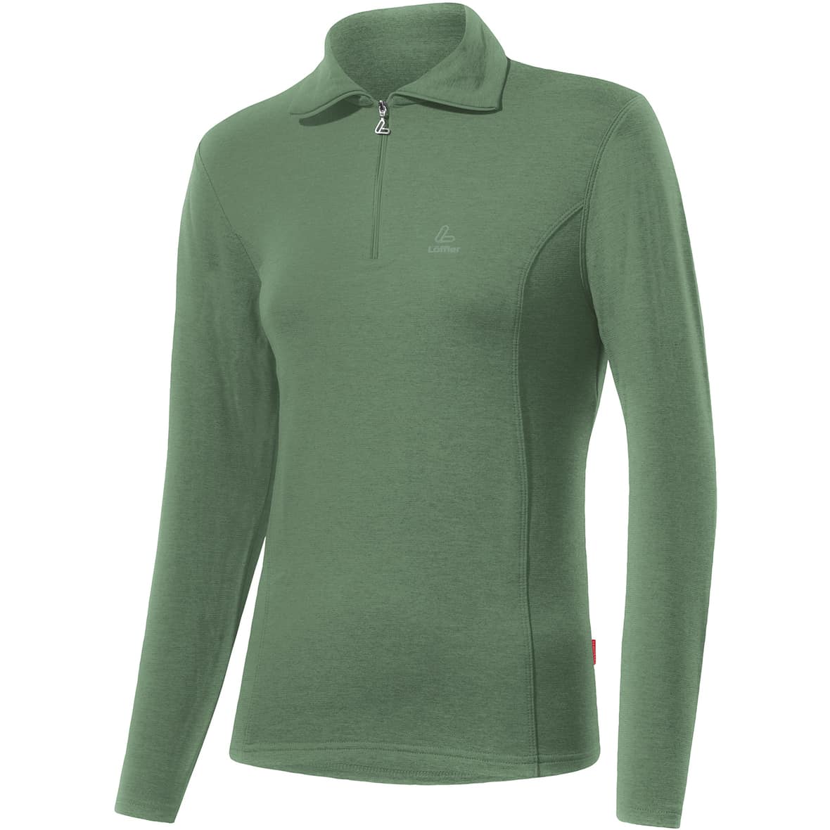 Löffler Turtle Transtex® Damen Rollkragenshirt (Grün 38) Laufbekleidung