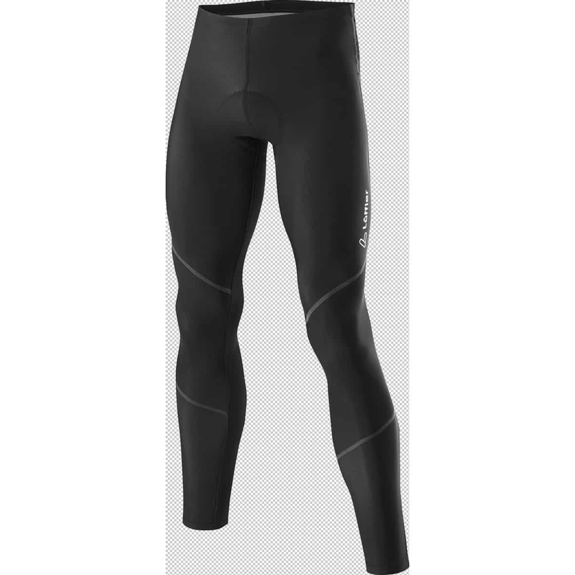 Löffler Hr. Bike Hose Thermo Herren (Schwarz 46 Größe) Fahrradhosen