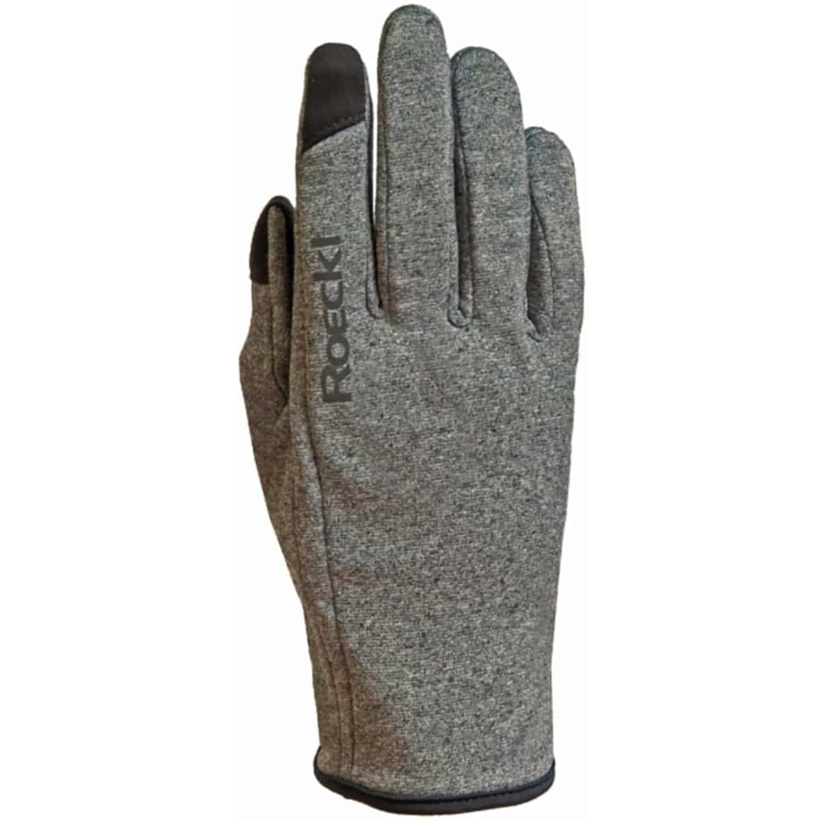 Konstanz Woll-Mix Touch Damen Fingerhandschuhe Grau_85 | 8