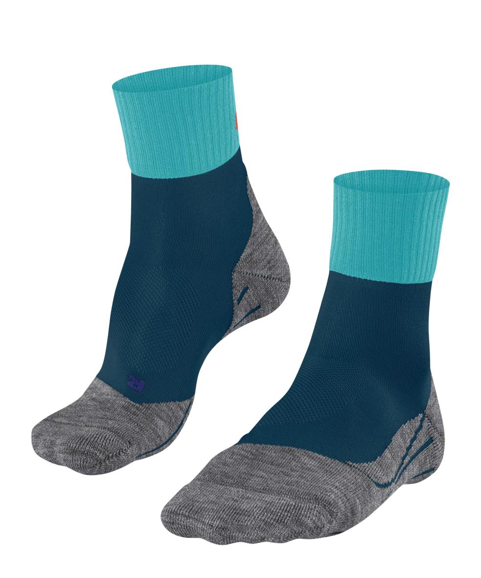 Falke TK2 Explore Short Cool Damen Wandersocken (Dunkelgrün 35-36 Größe) Wandersocken
