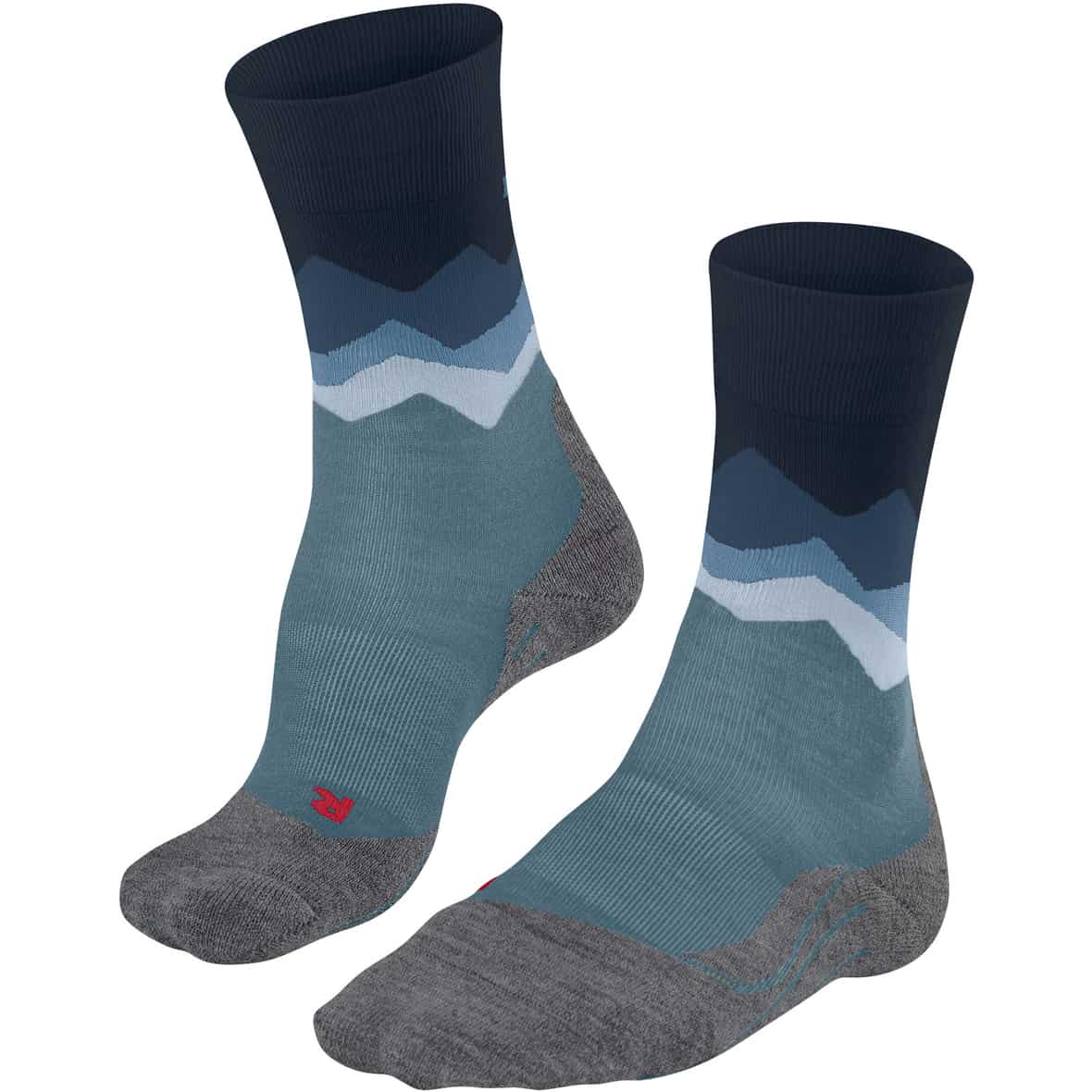 TK2 Explore Crest  Herren Wandersocken Blau_6958 | 39-41