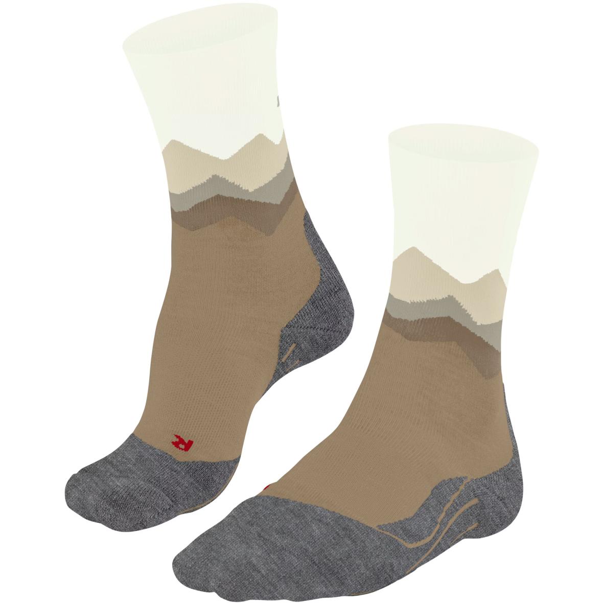 TK2 Explore Crest Damen Wandersocken Beige_4240 | 39-40